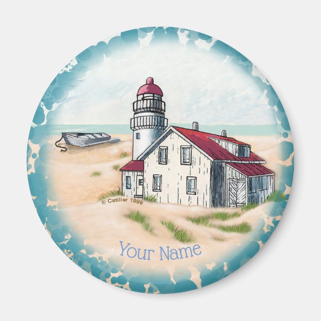 Noon Lighthouse magnet (Framsidan)