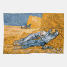 Noon, vila från Vincent Van Goghs arbete