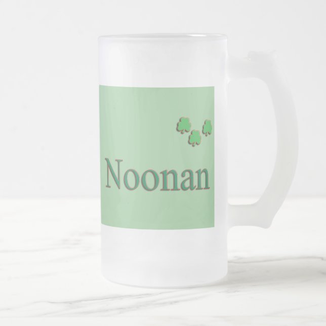 Noonan familj frostat ölglas (Höger)