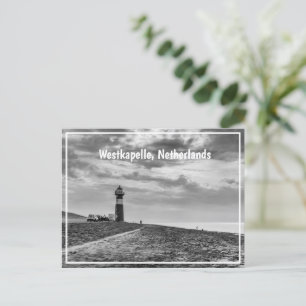 Noorderhooft Lighthouse, Westkapelle, Nederländern Helg Vykort