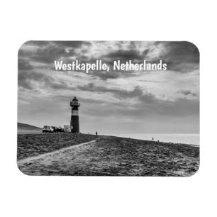 Noorderhooft Lighthouse, Westkapelle, Nederländern Magnet