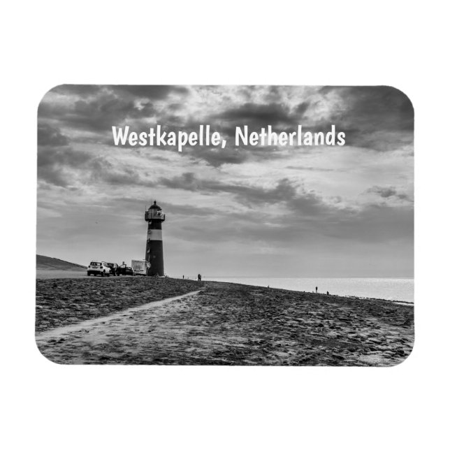 Noorderhooft Lighthouse, Westkapelle, Nederländern Magnet (Horisontell)