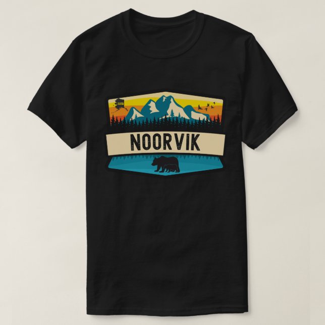 Noorvik, Alaska T Shirt (Design framsida)