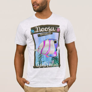 Noosa Australien vintage reseaffisch T Shirt
