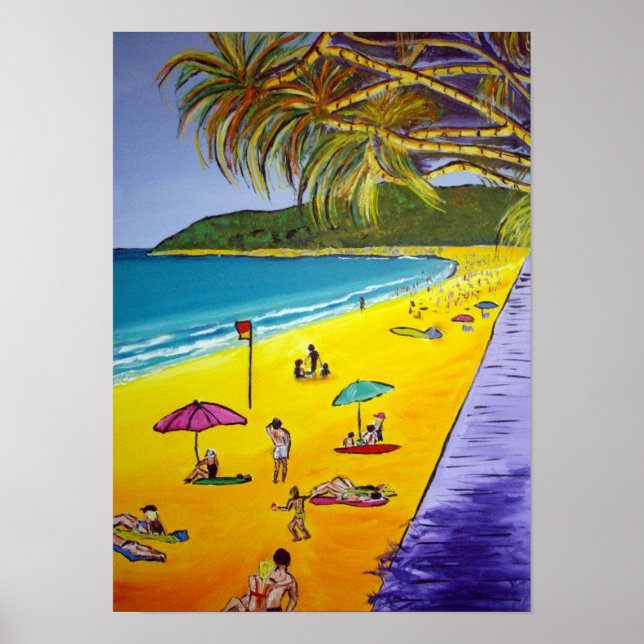 Noosa Beach Poster (Framsidan)