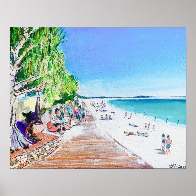 Noosa Boardpromenad Poster (Framsidan)