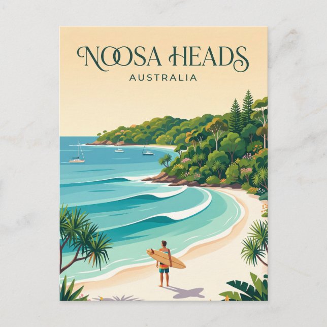 Noosa Heads Australien Vykort (Framsida)