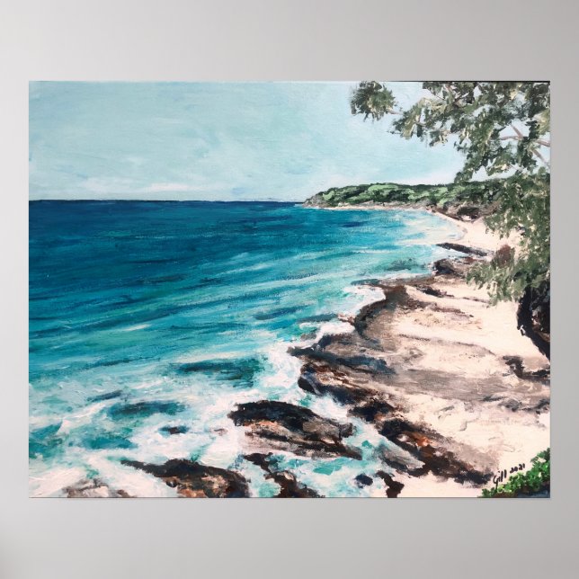 Noosa nationalpark poster (Framsidan)
