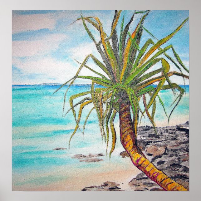 Noosa Pandanas Poster (Framsidan)