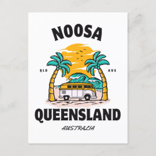 Noosa strand Queensland Vykort