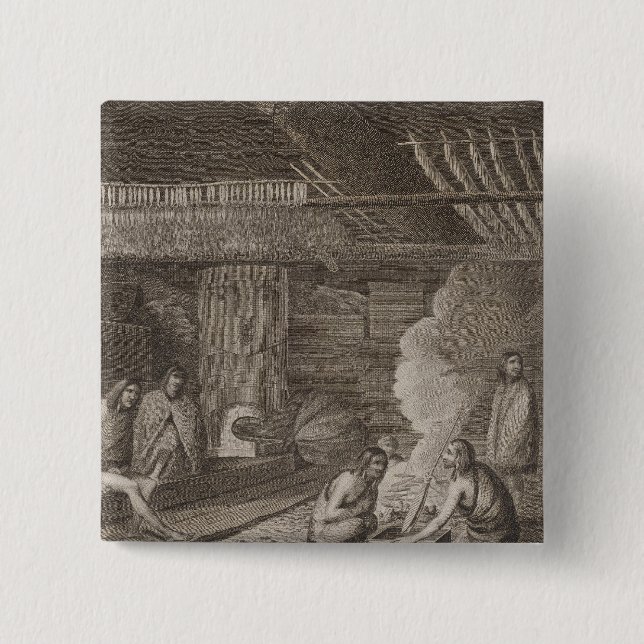 Nootka house, British Columbia Knapp (Framsida)