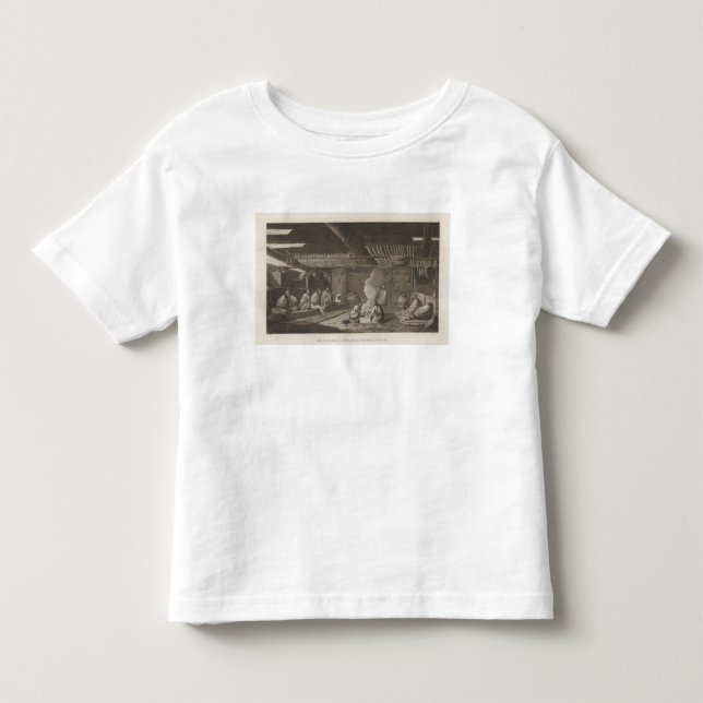 Nootka hus, British Columbia T Shirt (Framsida)