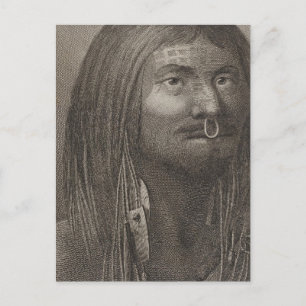 Nootka Man, British Columbia Vykort