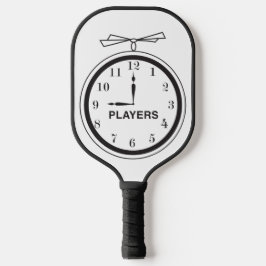 NOP Clock Logotyp pickleball paddle