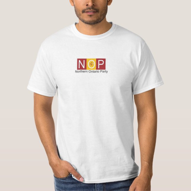 NOP-manar Zipperless skjortor & T-shirt (Framsida)