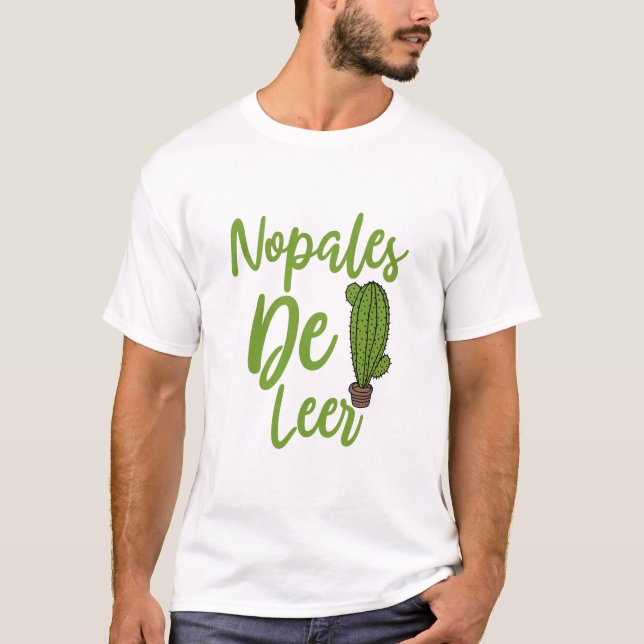 Nopales de Leer, Lärare i Spanien T Shirt (Framsida)