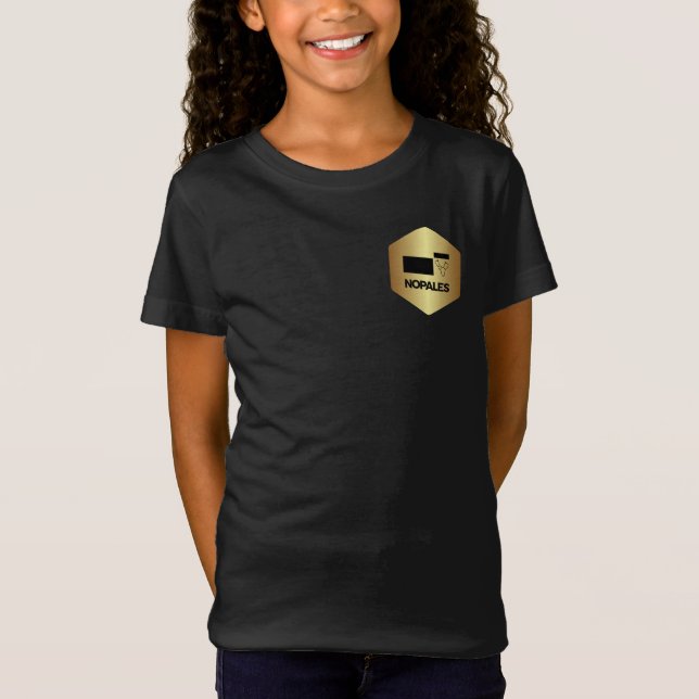 Nopales.io T-Shirt - Gold Edition UNISEX (Framsida)