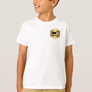 Nopales.io T-Shirt - Guld / Vit utgåva UNISEX