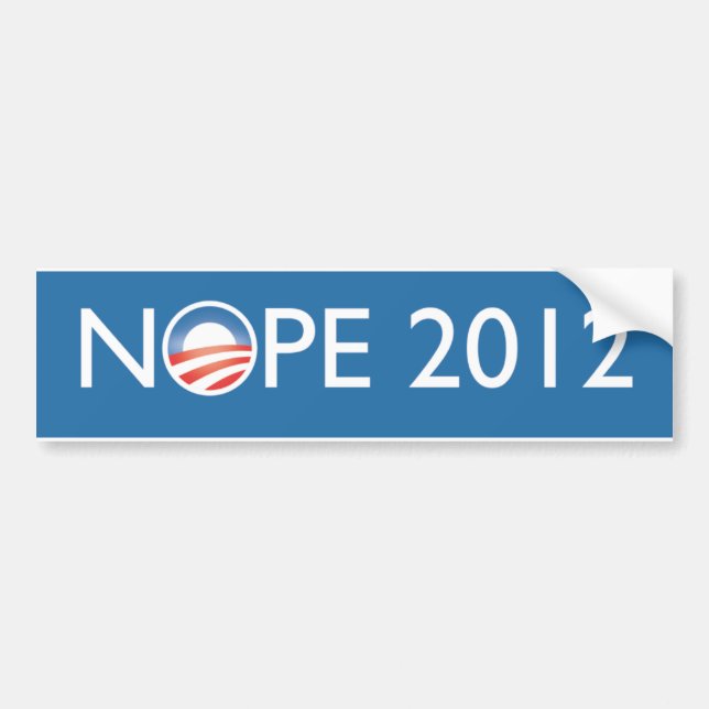 Nope 2012 bildekal (Framsidan)