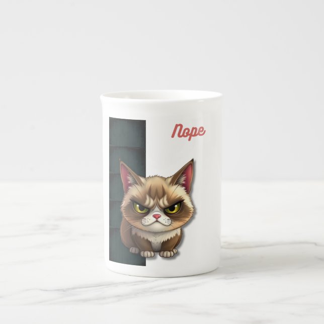 Nope Benporslin Mugg (Framsidan)