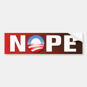 NOPE-bildekal Bildekal