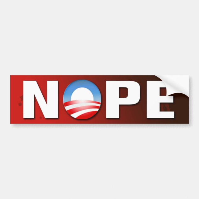 NOPE-bildekal Bildekal (Framsidan)