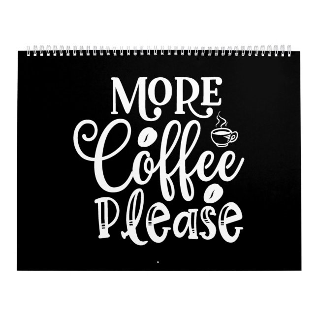 nope coffee please kalender (Omslag)