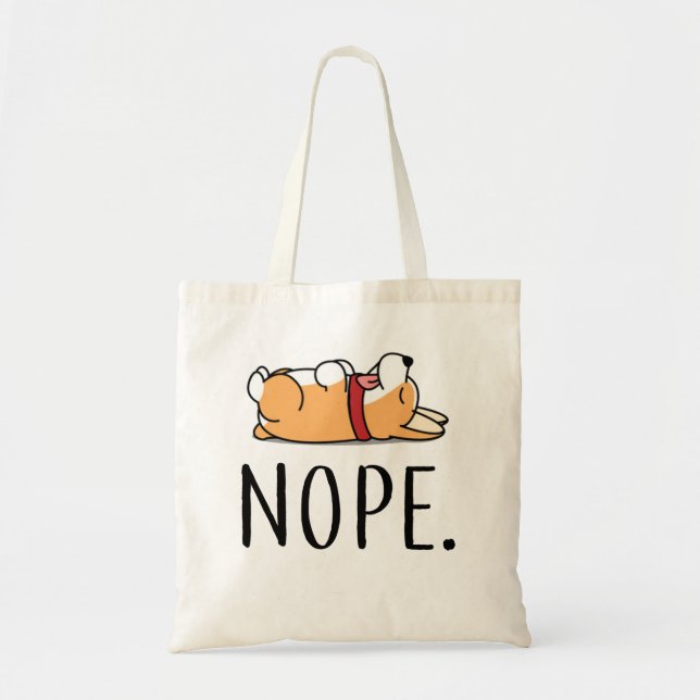Nope Corgi Tygkasse (Framsidan)