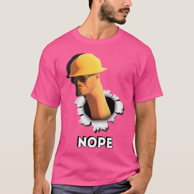 Nope Ingenjör Tf2 T Shirt (Framsida)