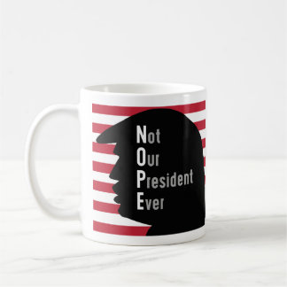 NOPE inte vår president någonsin Kaffemugg