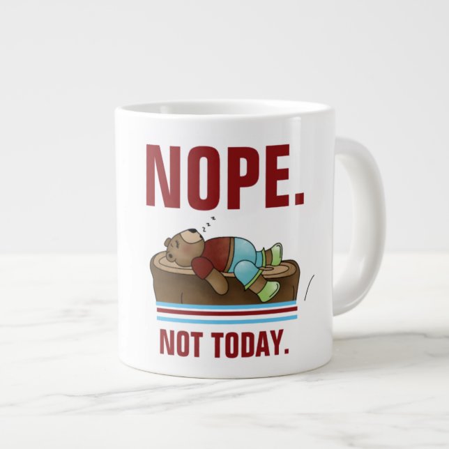 Nope - Jumbo Mugg (Framsida höger)