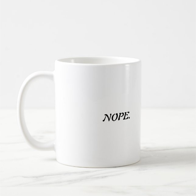 NOPE. KAFFEMUGG (Vänster)
