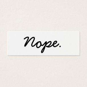 Nope! Kort