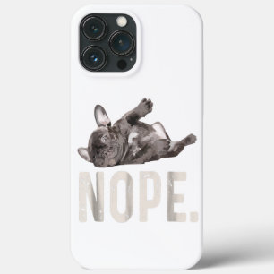 Nope Lazy Fransk Bulldog Älskare Gift