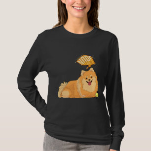 Nope Lazy Pommern Funny Pommern T Shirt