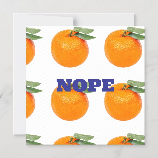 NOPE MAGNET (Framsida)