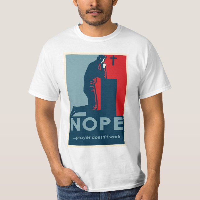 Nope manar skjorta t-shirt (Framsida)