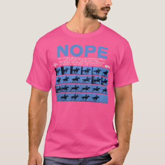Nope Muybridge Horse T Shirt