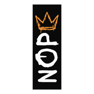 Nope No Kings America Democracy Anti-Trump I Fototryck