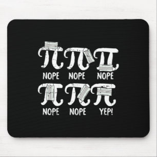 Nope Pi Day Funny Ansikte Mask Teacher Student Qua Musmatta