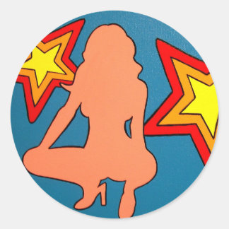 "NOPE" RUNT KLISTERMÄRKE