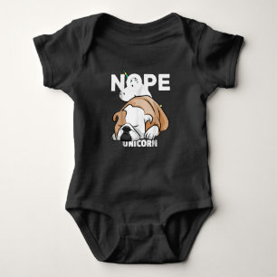 Nope Sleeping Bulldog Gips for Bulldog Pappa Mamma T Shirt