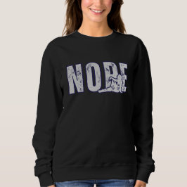 NOPE Sweatshirt – Minimal Funny Mood Pullover T Shirt