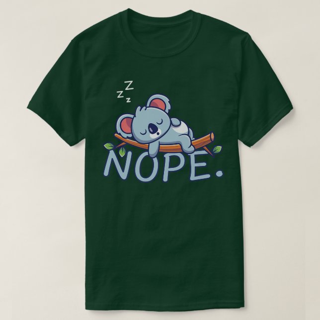 Nope T Shirt (Design framsida)