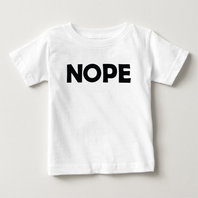 NOPE T SHIRT (Framsida)