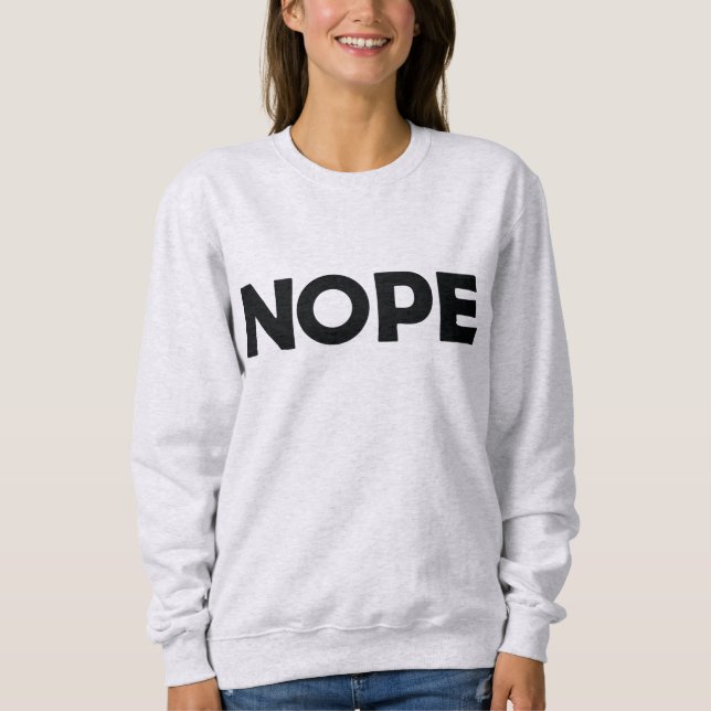 NOPE T SHIRT (Framsida)