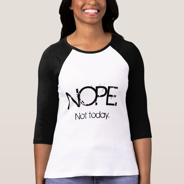 NOPE-t-skjorta T-shirt (Framsida)