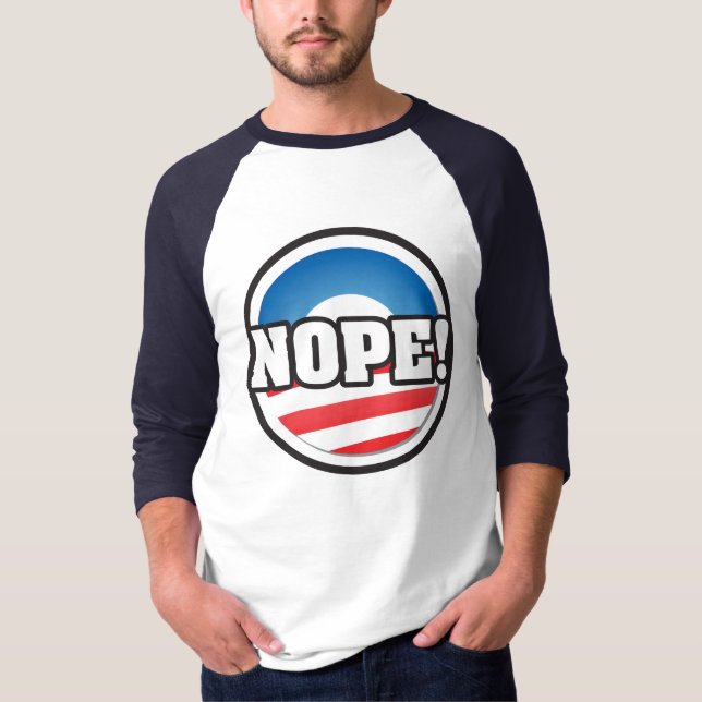 NOPE-T-tröja Tee Shirt (Framsida)