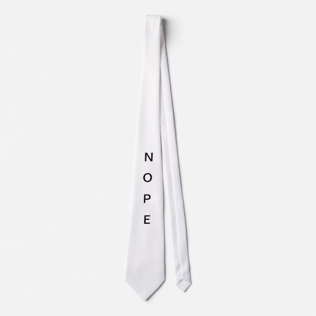 Nope Tie Slips (Framsida)