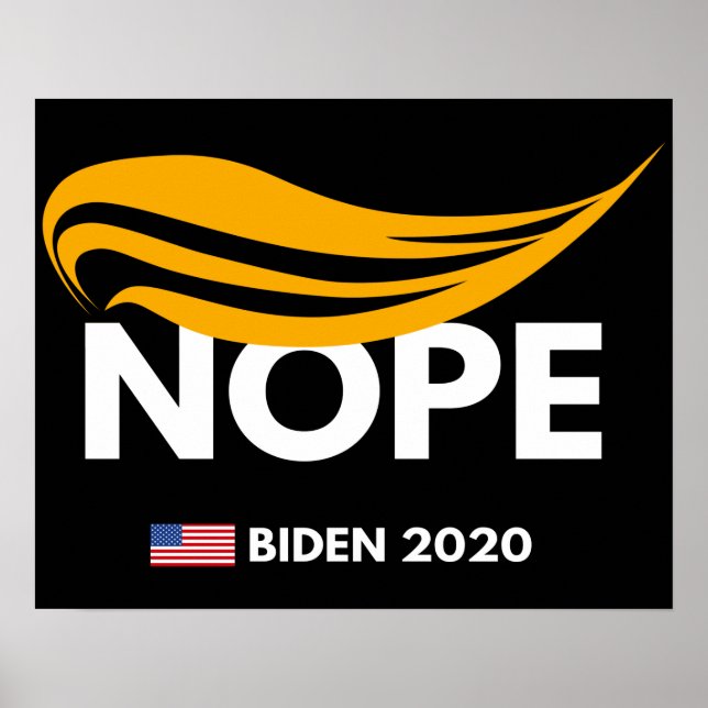Nope Trump Poster (Framsidan)